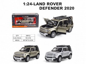 Машина металл инерц. Land Rover Defender 2020 ,кор 28,5*12,3*14 см