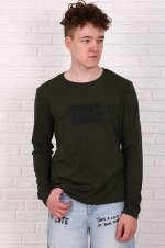 Футболка мужская Лидер, длин. рукав (Хаки)