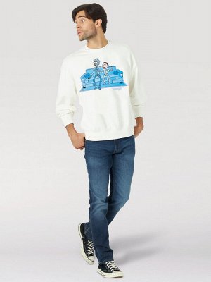 Джемпер мужской RICK&MORTY CREW OFF WHITE