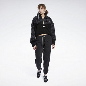 Джемпер женский CL GP WE FLEECE AOP BLACK