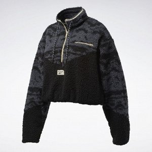 Джемпер женский CL GP WE FLEECE AOP BLACK