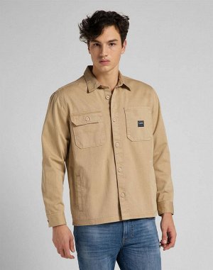 Рубашка мужская BOX POCKET OVERSHIRT SERVICE SAND