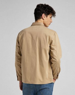 Рубашка мужская BOX POCKET OVERSHIRT SERVICE SAND