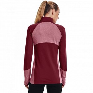 Under Armour Лонгслив женский UA ColdGear 1/2 Zip