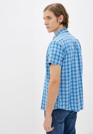 Рубашка мужская SS 1 PKT SHIRT CERULEAN BLUE