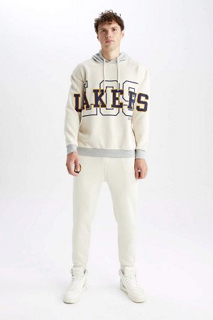 Спортивные штаны Defacto Fit Regular Fit NBA Los Angeles Lakers Jogger