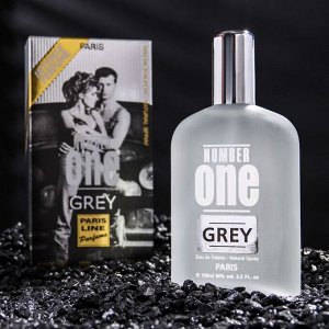 Туалетная вода мужская Number One Grey Intense Perfume, 100 мл