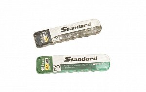 Стержень для механического карандаша STARDART 0,7 мм 2В, упаковка 20 шт. Цена за 1 упаковку
