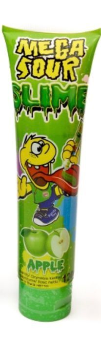 Жидкая конфета со вкусом яблока Mega Sour Slim 120 гр
