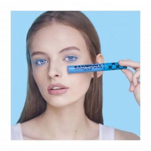 BELORDESIGN Тушь для ресниц BAD DOLL Объемная МАНИЯ ЦВЕТА голубая