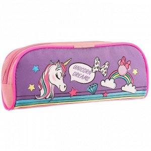 Пенал мягкий 1 отд. объем 80*210*40 ПМ1о-24 Минни Маус "Unicorn dreams" 7506517
