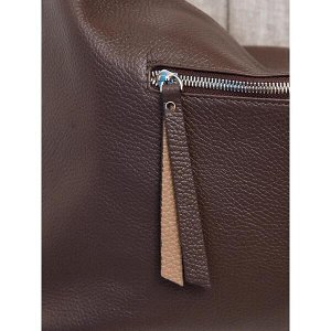 Женская кожаная сумка Richet 2993LN 354262 коричневый