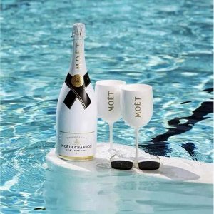 Бокал MOET&CHANDON 480мл в подарочной коробке акриловый белый