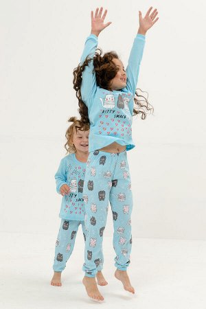 Натали Пижама с брюками для девочки Милые Котики