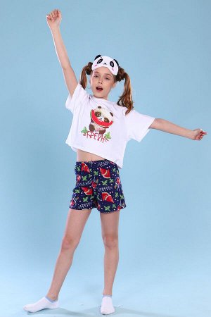Jersey Lab Пижама с шортами для девочки Арбуз арт. ПД-019-037