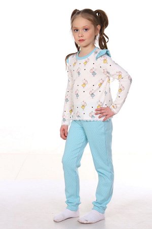 Пижама для девочки Мышки-горошки арт. ПД-016-031