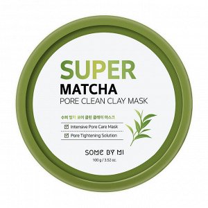 Маска очищающая глиняная с чаем матча Some By Mi Super Matcha Pore Clean Clay Mask 100 мл., шт