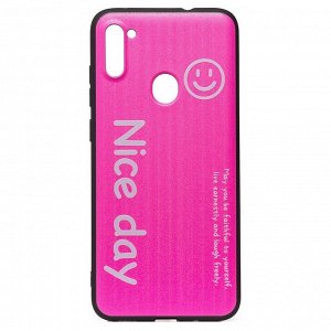 Чехол-накладка - SC201 для "Samsung SM-A115 Galaxy A11/SM-M115 Galaxy M11" (pink)
