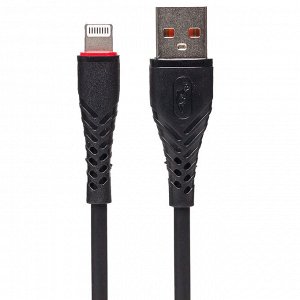 Кабель USB - Apple lightning SKYDOLPHIN S02L  100см 3A (black)