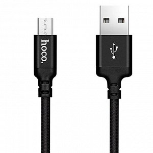 Кабель USB - micro USB Hoco X14 Times Speed  200см 2A (black)