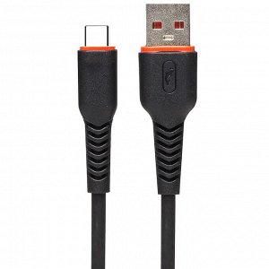 Кабель USB - Type-C SKYDOLPHIN S54T  100см 2,4A (black)