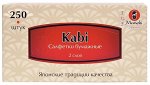 АКЦИЯ!!! МАNEKI Салфетки бумажные двухслойные KABI в коробке 250 шт/1*3 /54/ FT371