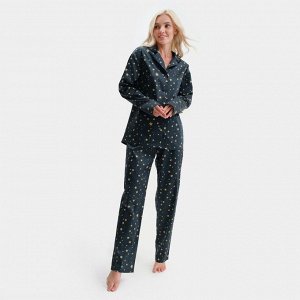 Пижама женская KAFTAN "Звезды", темно-синий