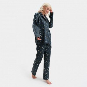 Пижама женская KAFTAN "Звезды", темно-синий