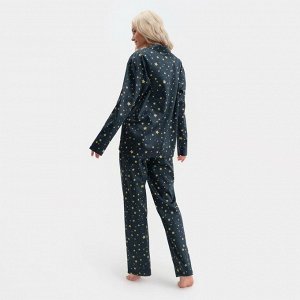 Пижама женская KAFTAN "Звезды", темно-синий