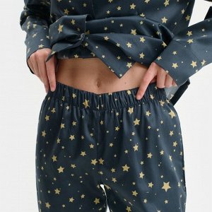 Пижама женская KAFTAN "Звезды", темно-синий