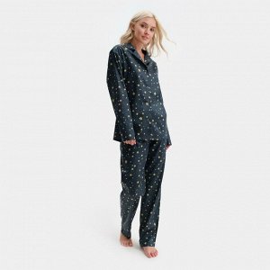 Пижама женская KAFTAN "Звезды", темно-синий