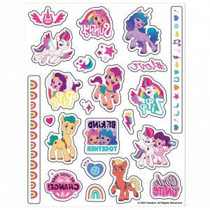 Наклейки - татуировки «My Little Pony», 2 листа, диз. 1