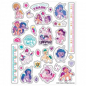 Наклейки - татуировки «My Little Pony», 2 листа, диз. 2