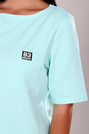 Костюм футболка+шорты - Discovery - 600 - ментол