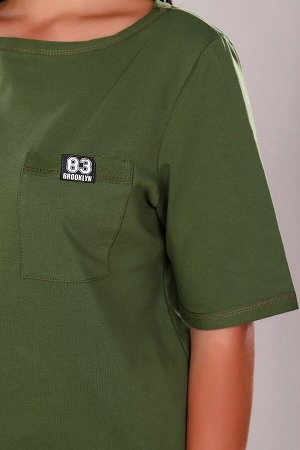 Костюм футболка+шорты - Discovery - 600 - хаки