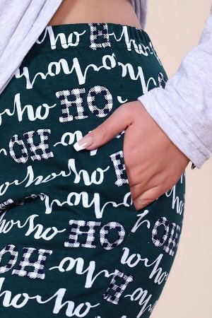 Пижама женская - ho-ho - 609 - зеленый