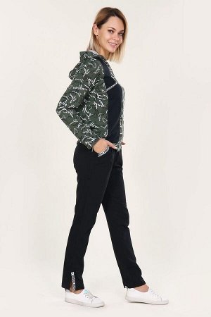 Костюм олимпийка+брюки - Fashion NICE - 380 - хаки