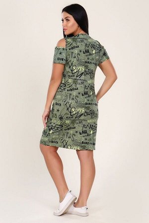 Платье женское - Graffiti - 316 - зелёный
