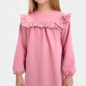 Платье для девочки KAFTAN "Basic line", размер 32 (110-116), цвет розовый