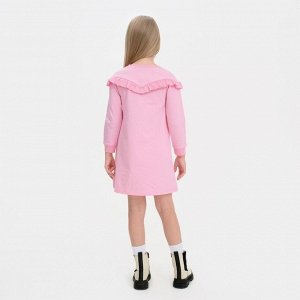 Платье для девочки KAFTAN &quot;Basic line&quot;, размер 34 (122-128), цвет розовый