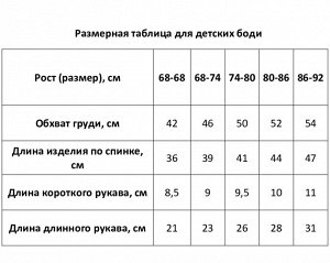 Боди Крошка Я "Winter party", рост, белый