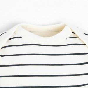 Боди детские с длинным рукавом Крошка Я Basic-3 шт