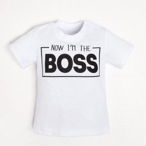 Футболка детская Крошка Я "Little Boss".