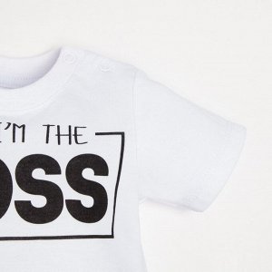 Футболка детская Крошка Я "Little Boss".