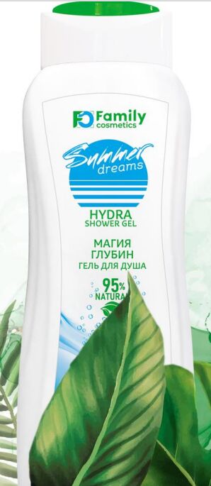 Гель для душа магия глубин серии SUMMER DREAMS, 400 мл