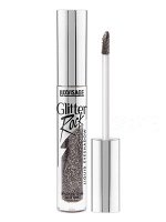 Люксвизаж Тени жидкие Luxvisage Glitter Rock т 305 черное серебро, Luxvisage