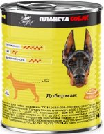 &quot;Планета собак&quot; корм д/с индейка, ж/б 410 гр, 1/12