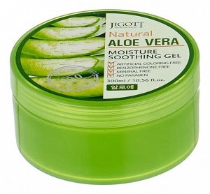 Jigott Универсальный гель алоэ Natural Aloe Vera Moisture Soothing Gel