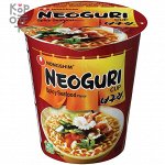 Лапша сублимированная &quot;острая&quot; NONGSHIM Neoguri Ramyun со вкусом морепродуктов, стакан, 62гр