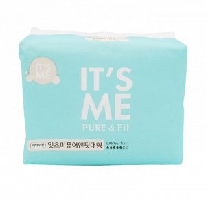 IT`S ME Pure&Fit Прокладки гигиенические Large 28см (10шт)